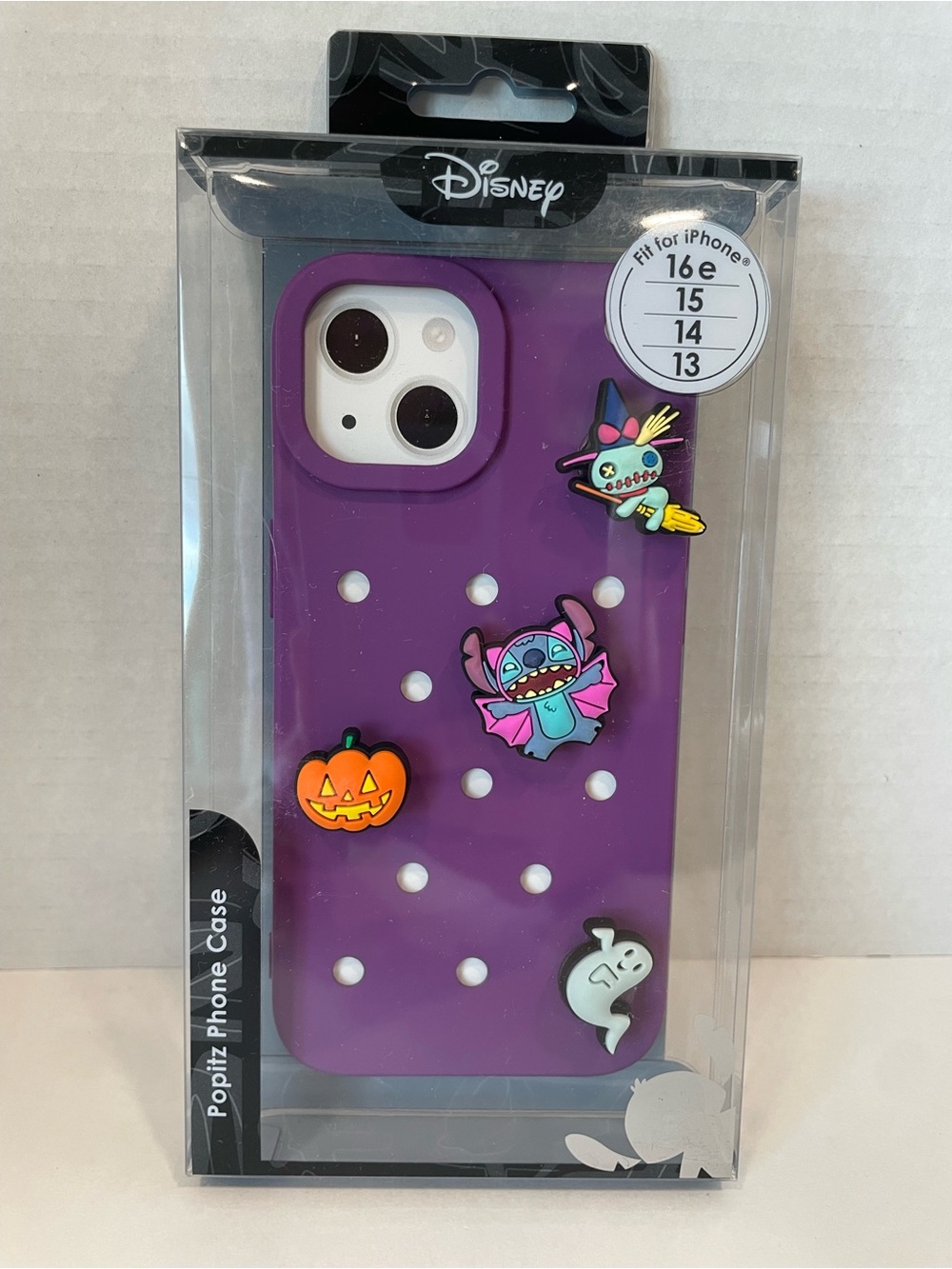 Disney Stitch Popitz Halloween phone case iPhone 13 14 15 16e Snap On